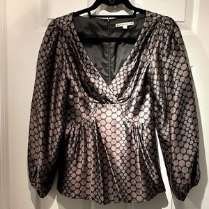Nanette Lepore 100% Silk Blouse NWOT